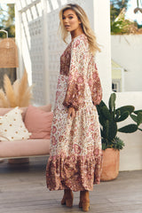 Teresa Maxi Dress - Flower Fields