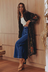 Keone Velvet Kimono Coat ~ Johnny Was