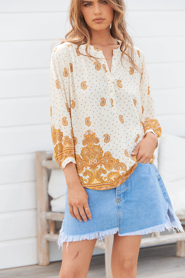 Rylee Blouse - Sundown