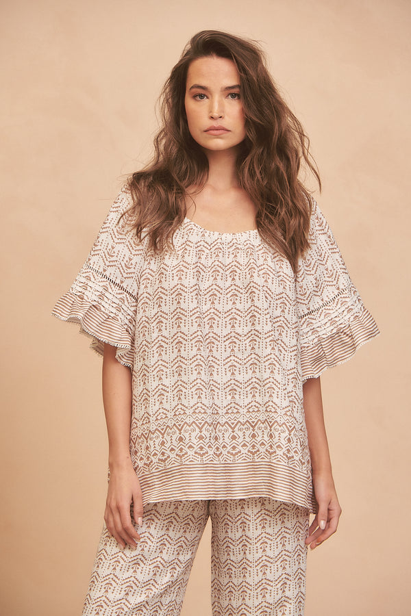 Oman Blouse - Joshua Tree