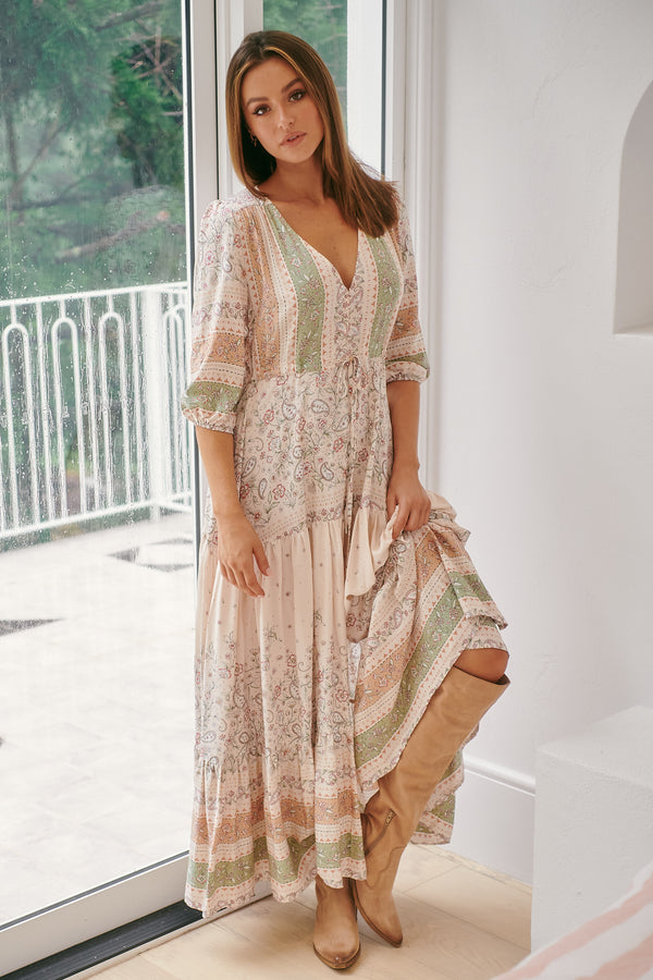 Tessa Maxi Dress -  Mist Flower