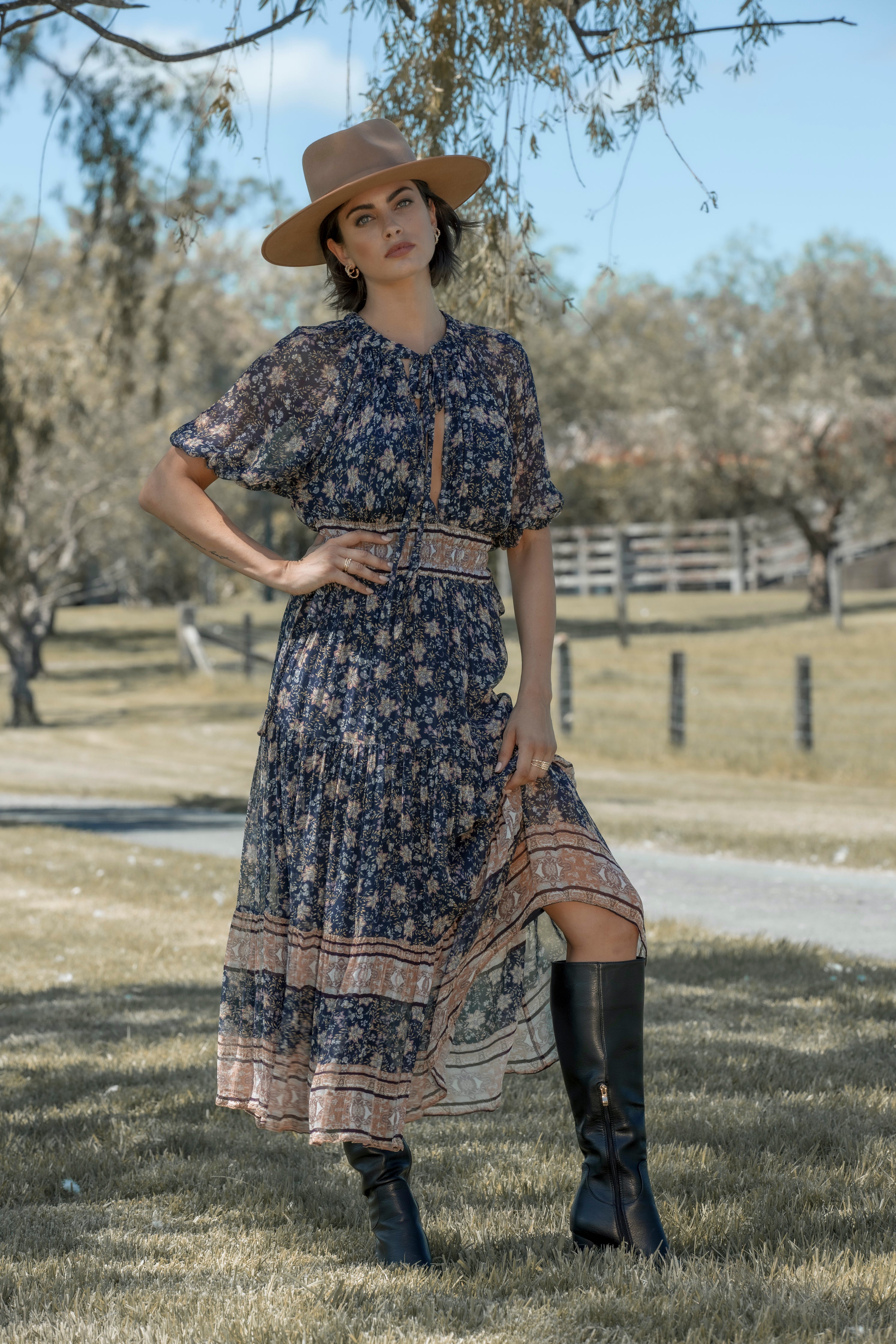 Navajo Maxi Dress – Arizonia Rose