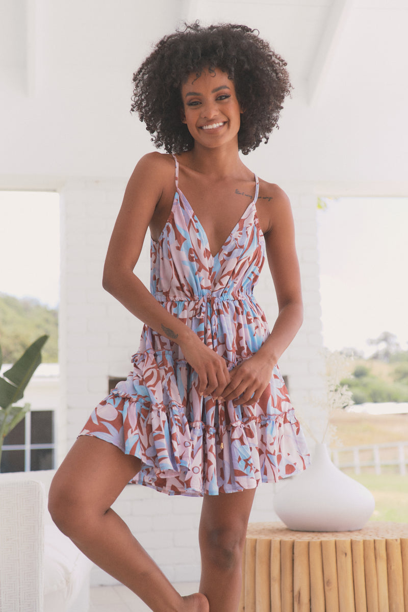 Reef Mini Dress - Neapolitan