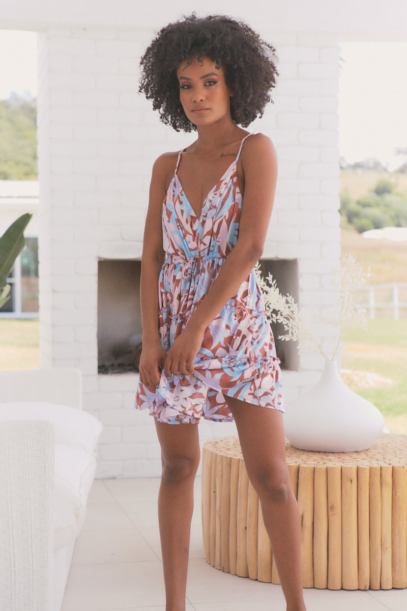 Reef Mini Dress - Neapolitan